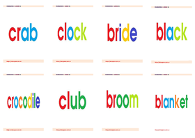 FLASH CARD text GANT A DAY 81-83